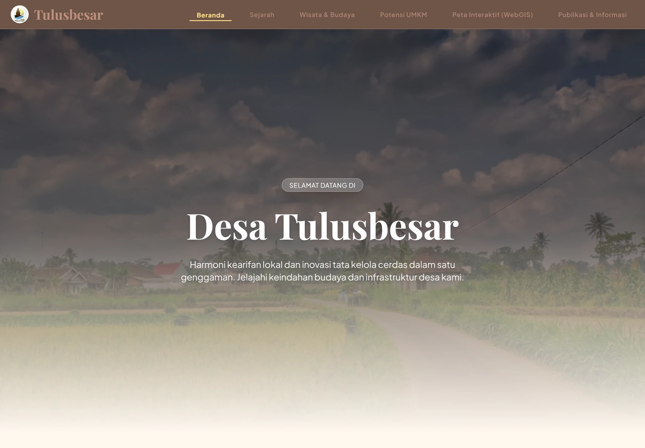 Desa Tulusbesar — Digitalisasi layanan publik